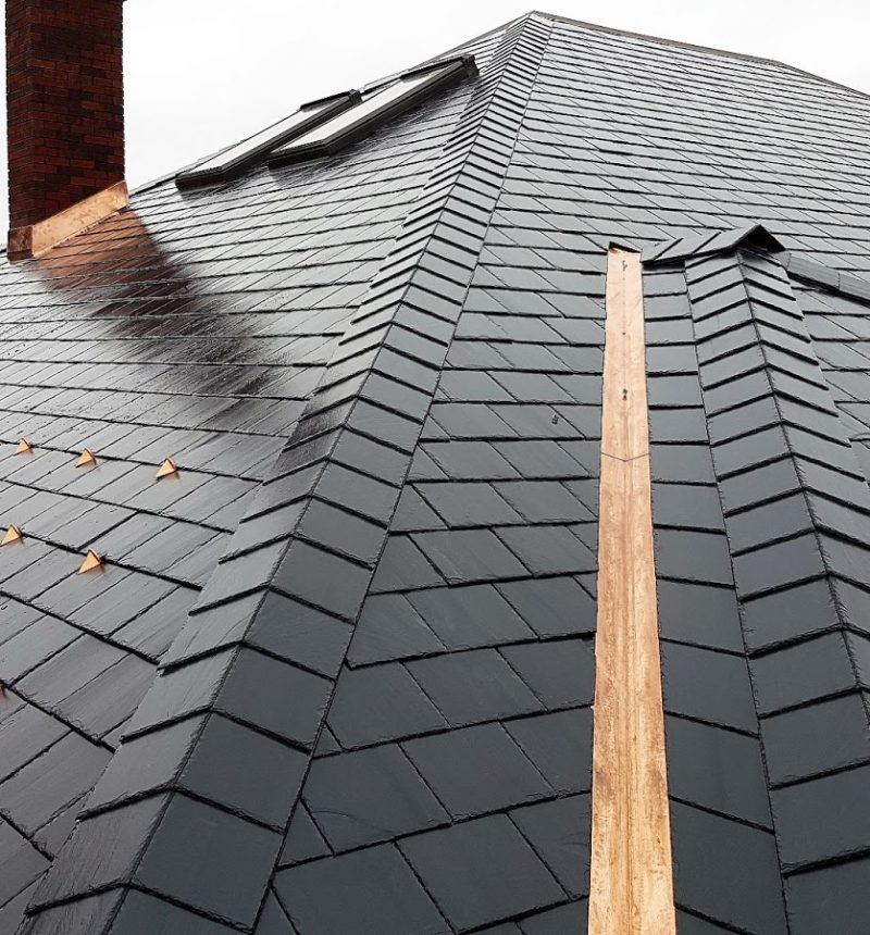 slate roof